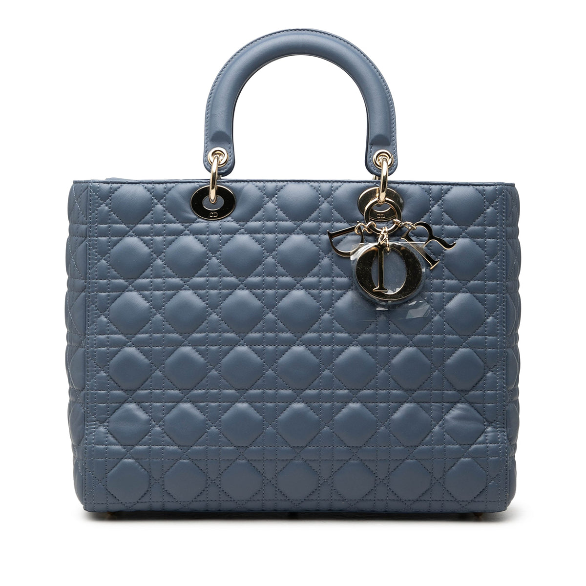 Dior Large Lambskin Cannage Lady Dior