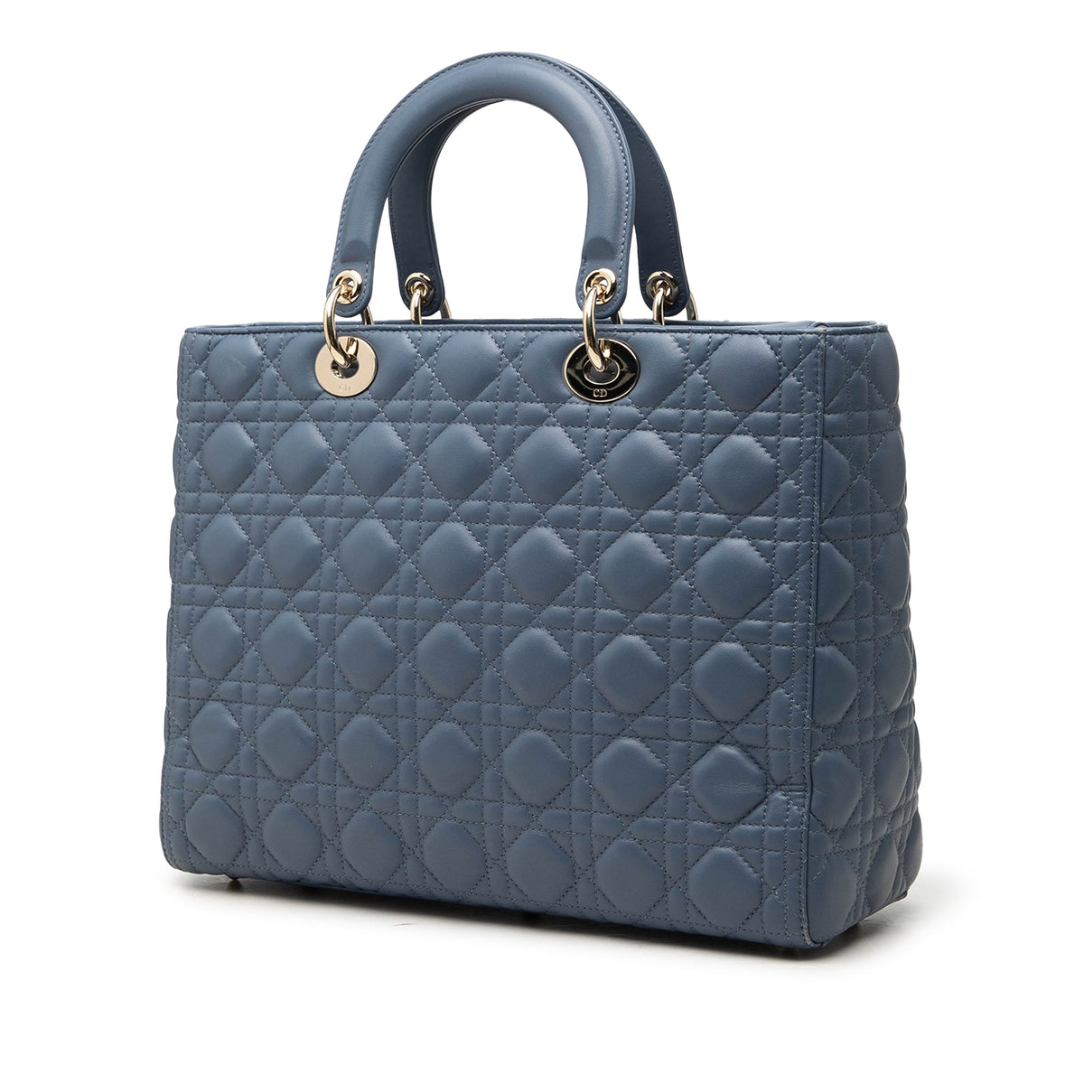 Dior Large Lambskin Cannage Lady Dior