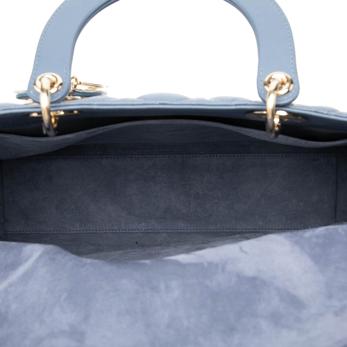 Dior Large Lambskin Cannage Lady Dior