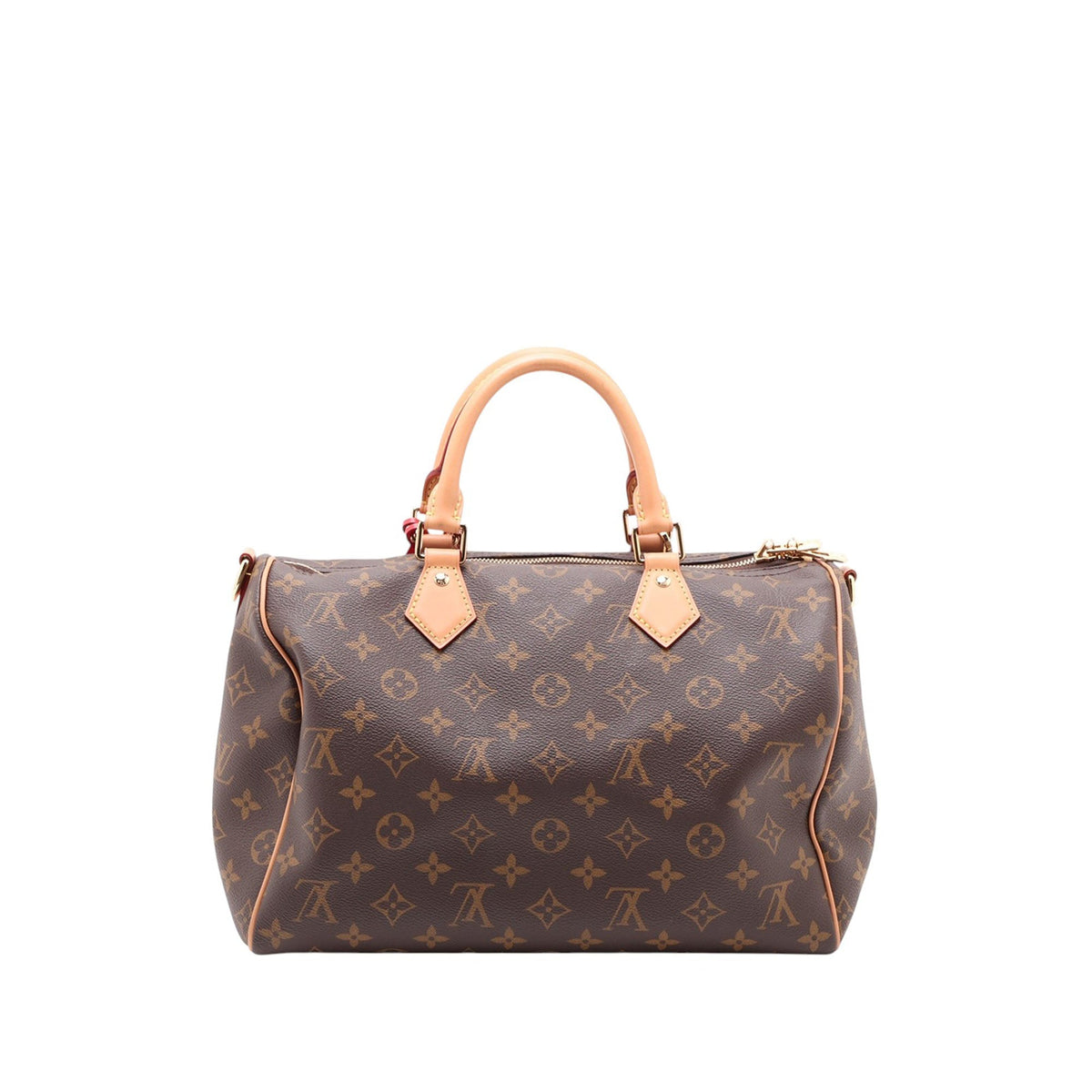 Louis Vuitton Monogram Speedy Bandouliere Soft 30 Crafty — Brown