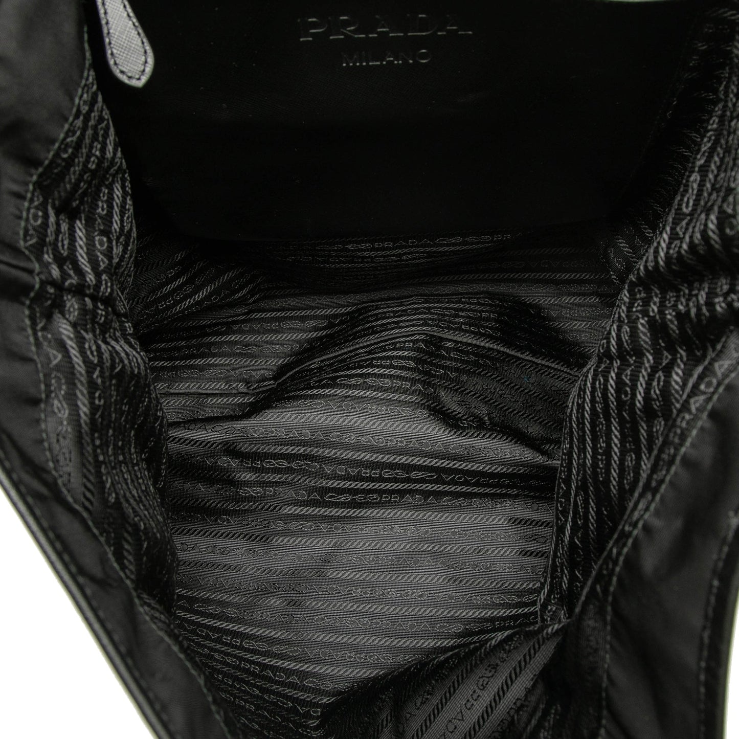 Prada Tessuto Skull Tote