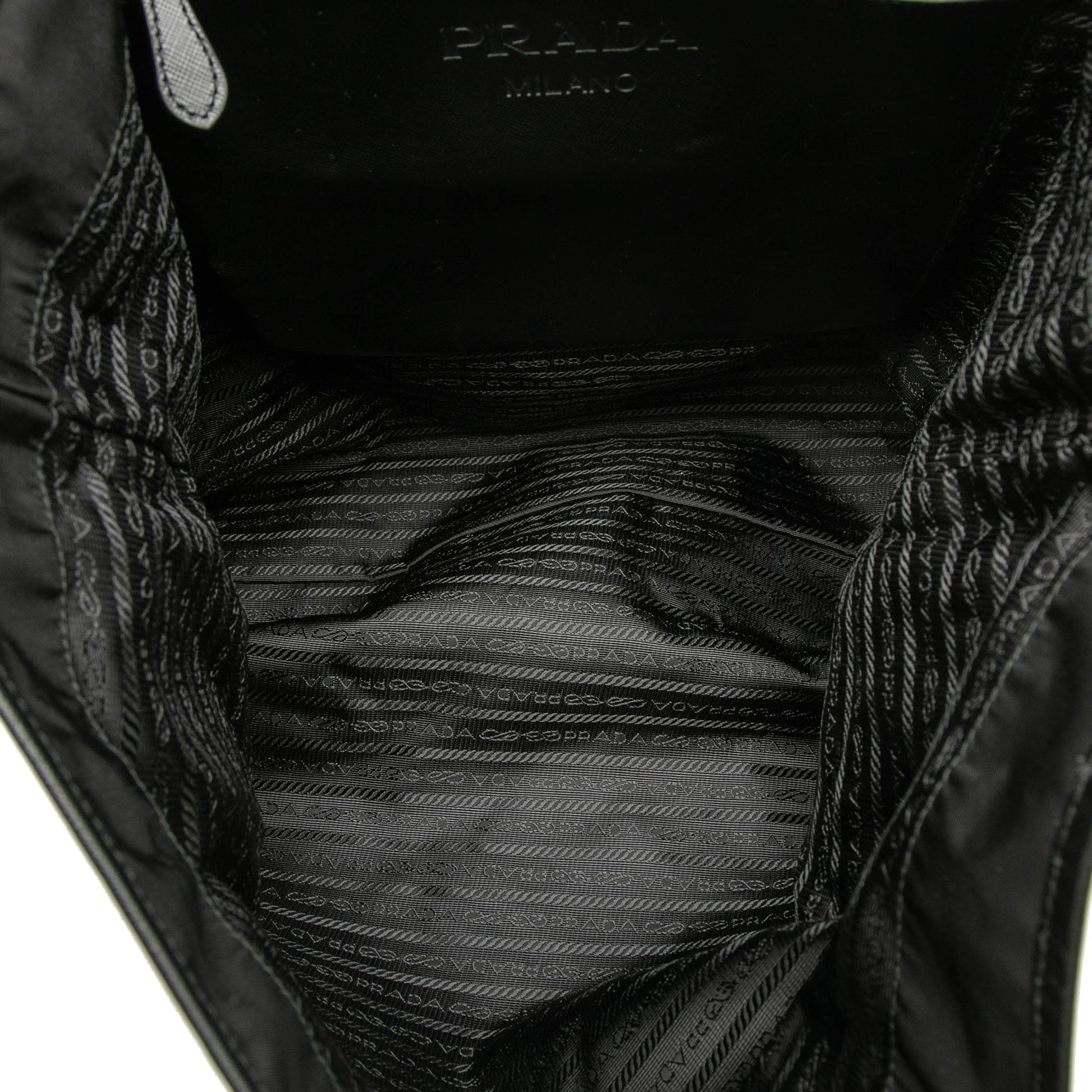 Prada Tessuto Skull Tote