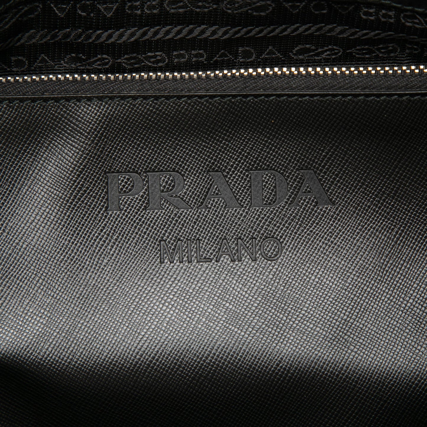 Prada Tessuto Skull Tote