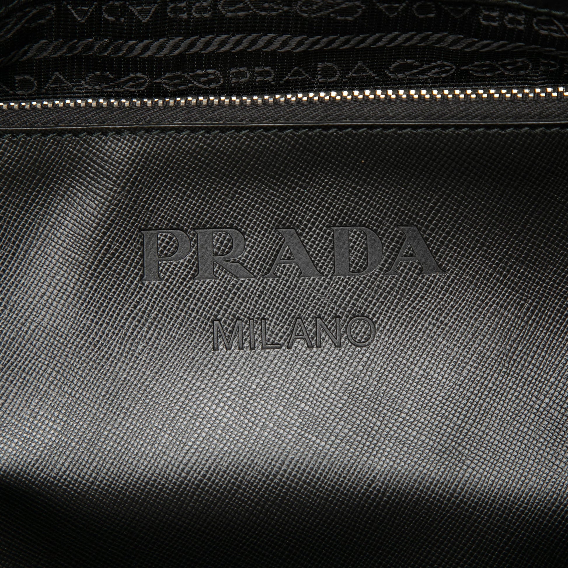 Prada Tessuto Skull Tote