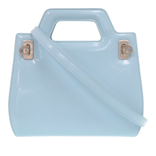 Ferragamo Mini Brushed Calfskin Wanda Top Handle Bag