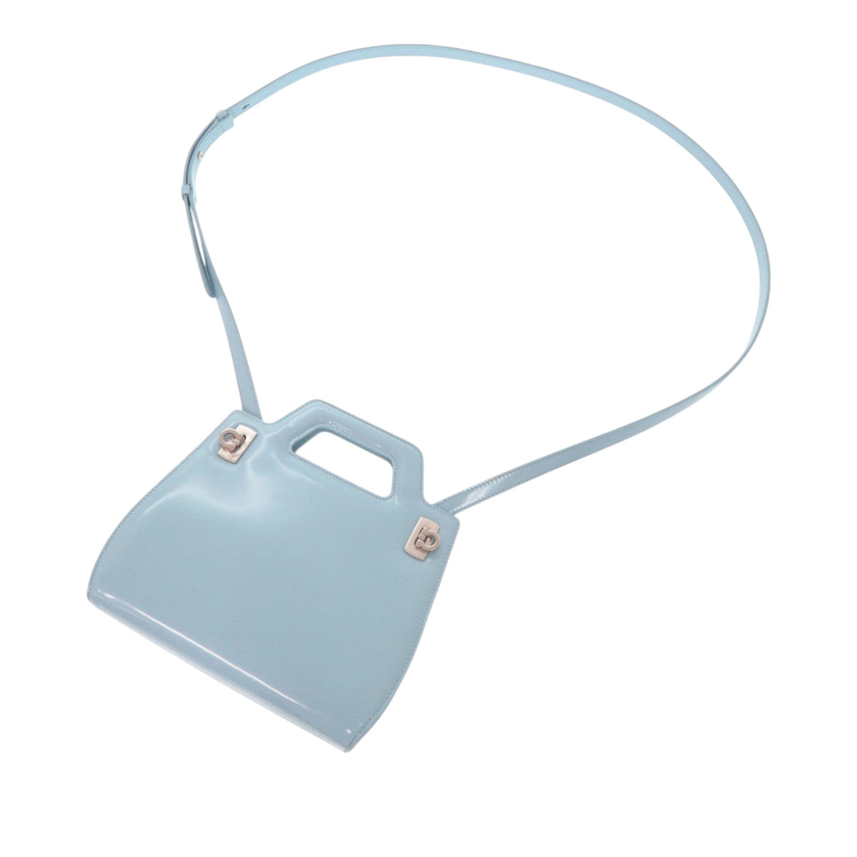 Ferragamo Mini Brushed Calfskin Wanda Top Handle Bag