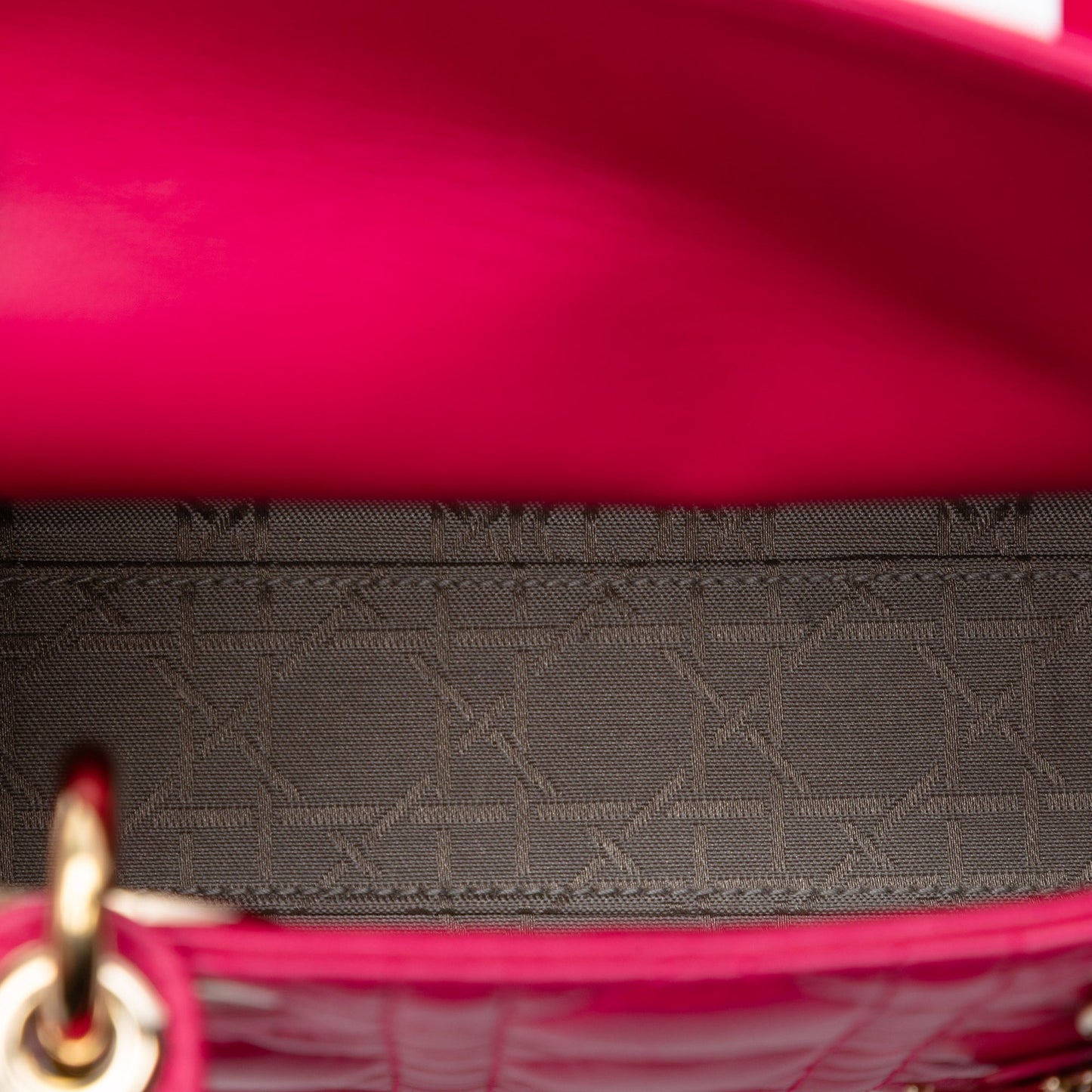 Dior Mini Lambskin Cannage Lady Dior