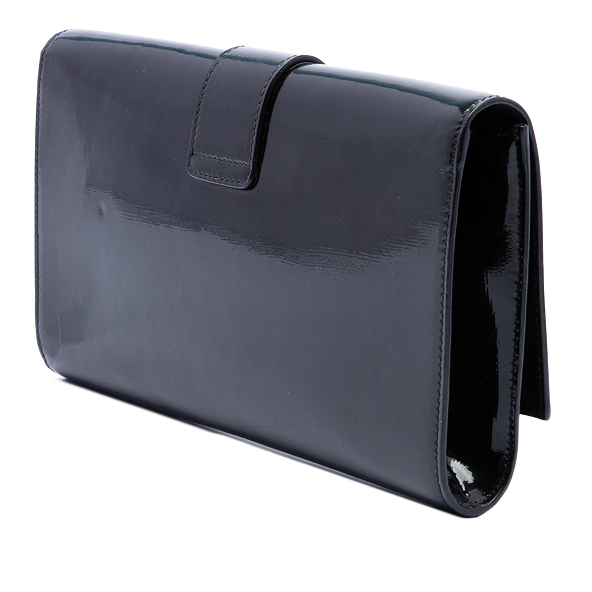 Saint Laurent Patent Chyc Ligne Clutch