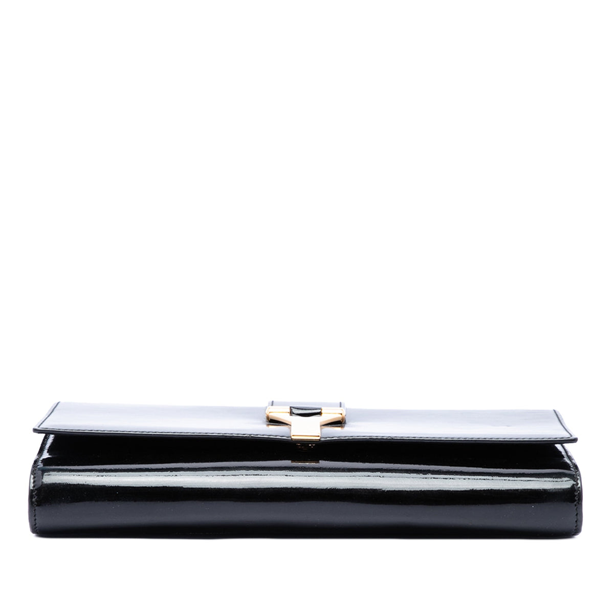 Saint Laurent Patent Chyc Ligne Clutch