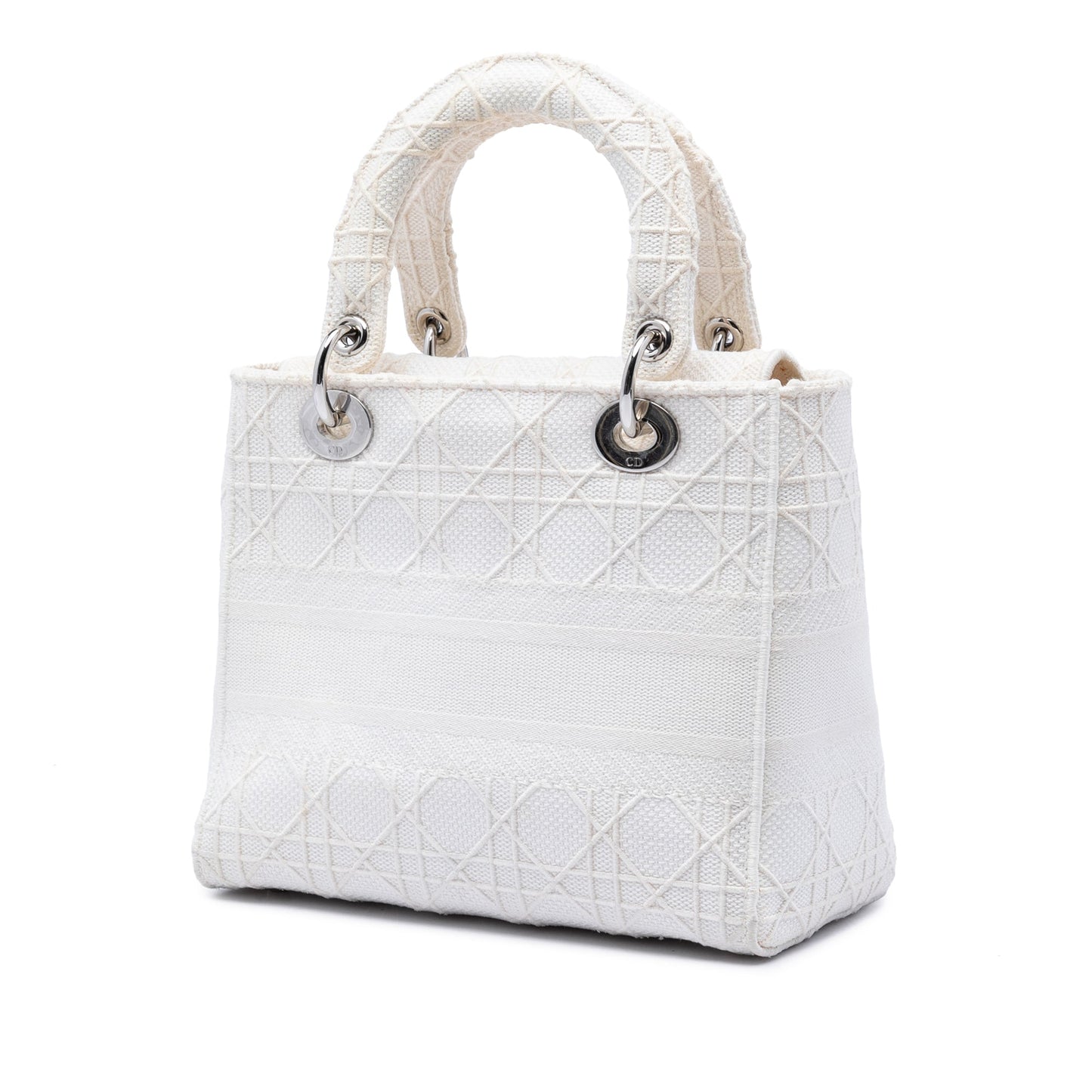 Dior Medium Canvas Cannage Lady D Lite