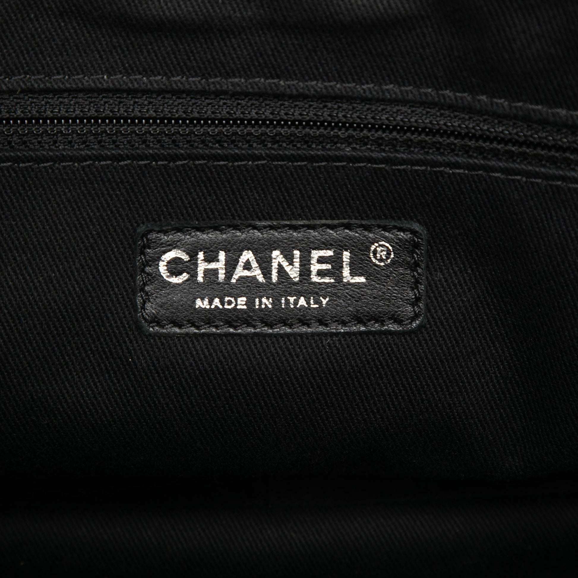 Chanel CC Quilted Patent Timeless Soft Tote