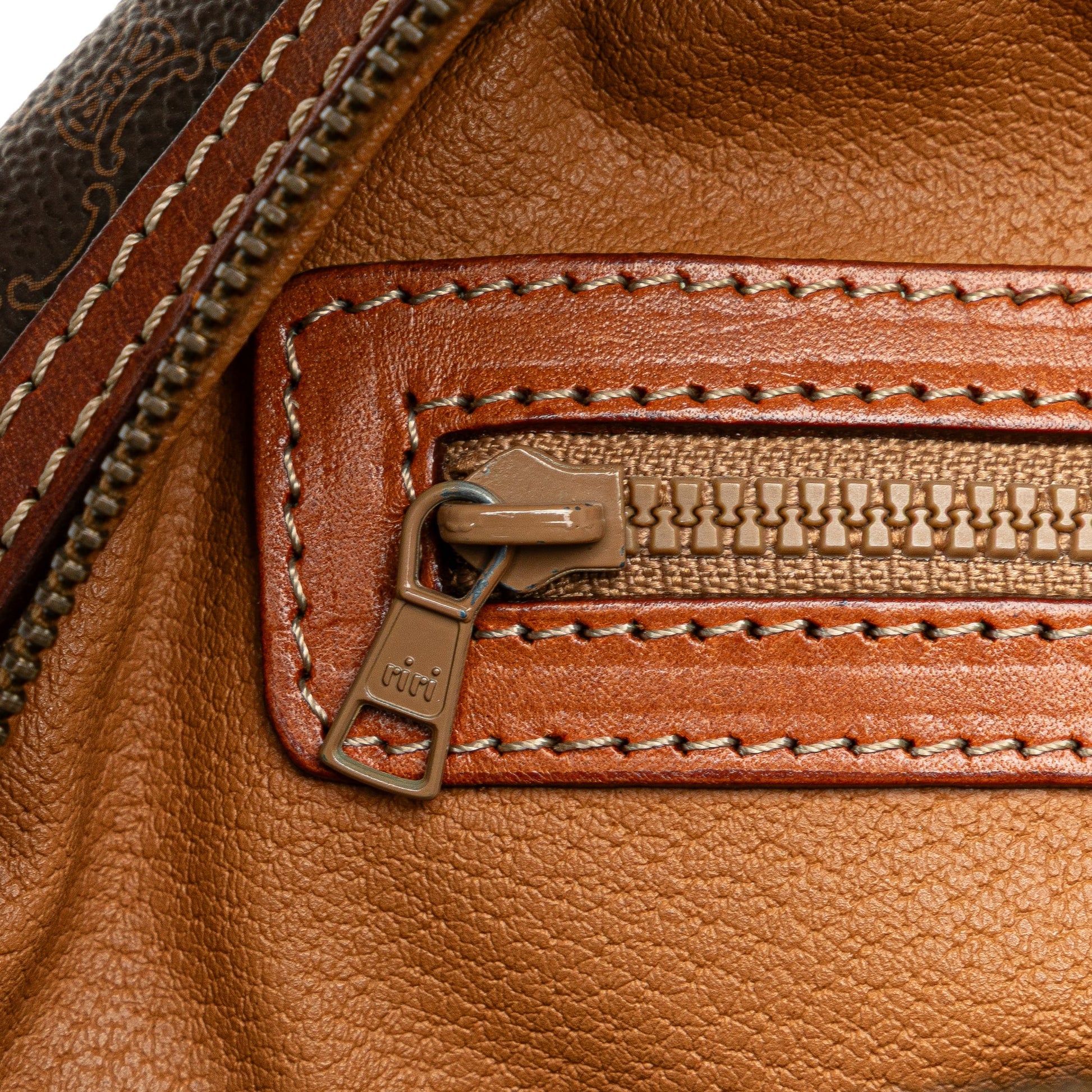 Celine Macadam Coated Canvas Handbag