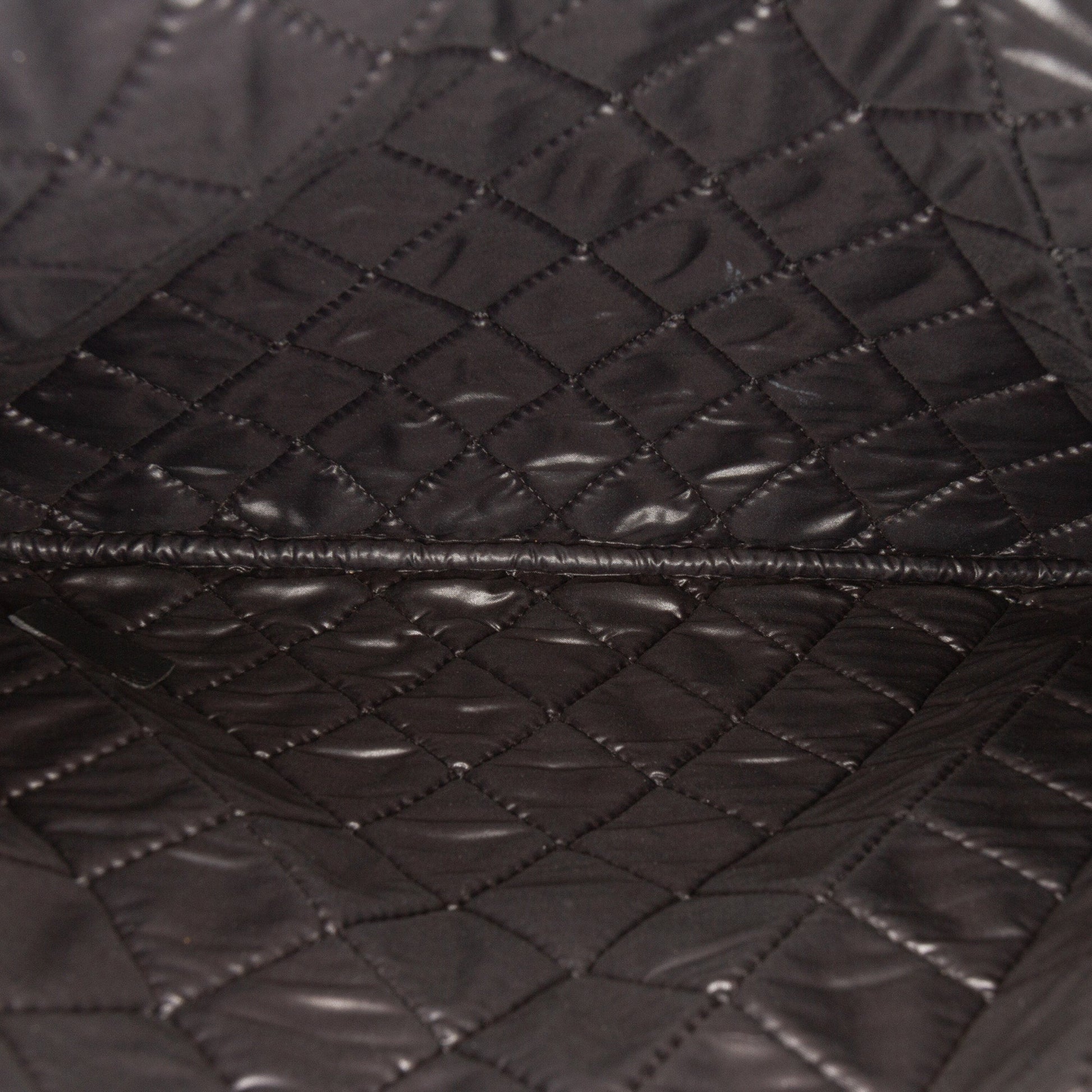 Chanel Medium Quilted Lambskin and Calfskin Pearl O Case Clutch