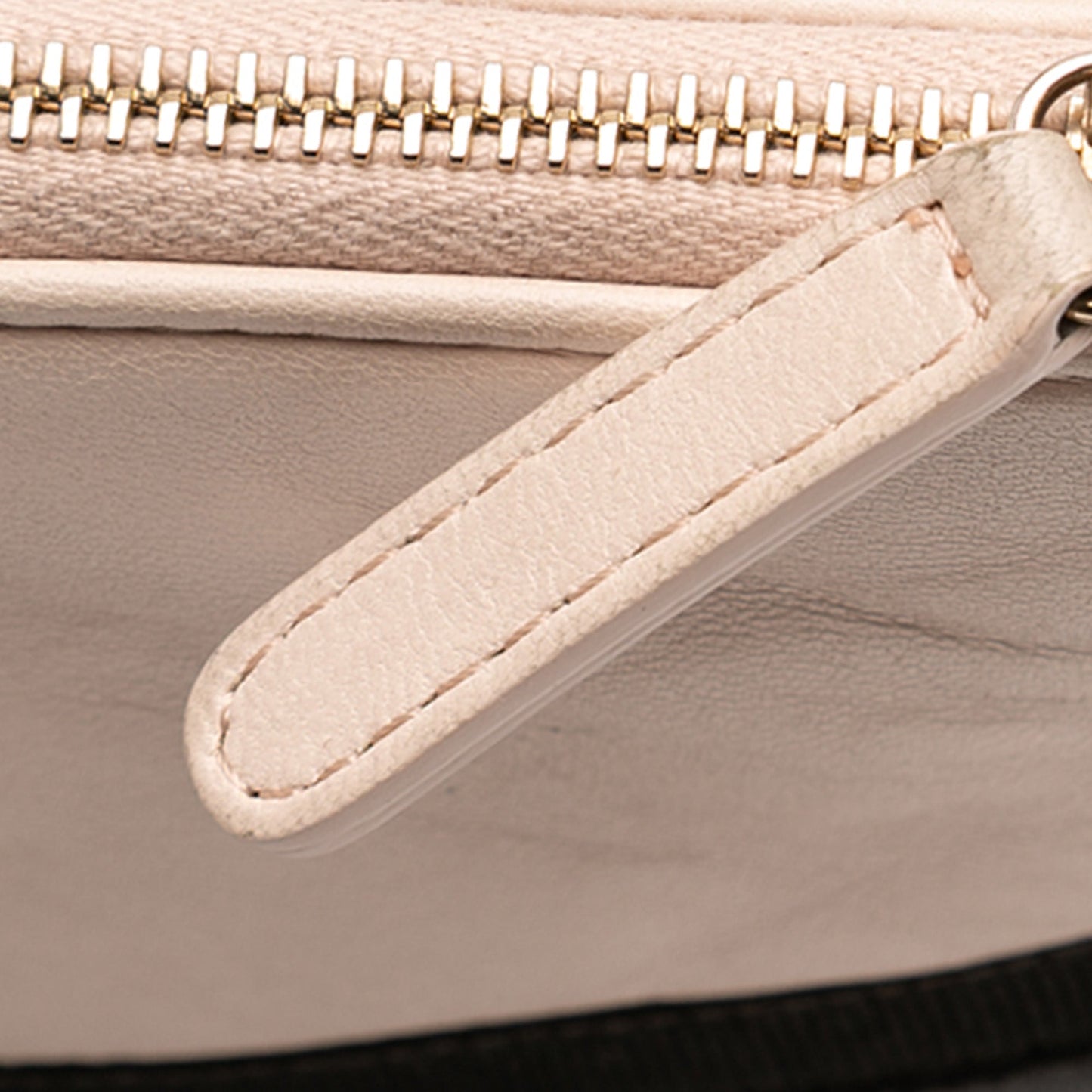Chanel Medium Quilted Lambskin and Calfskin Pearl O Case Clutch