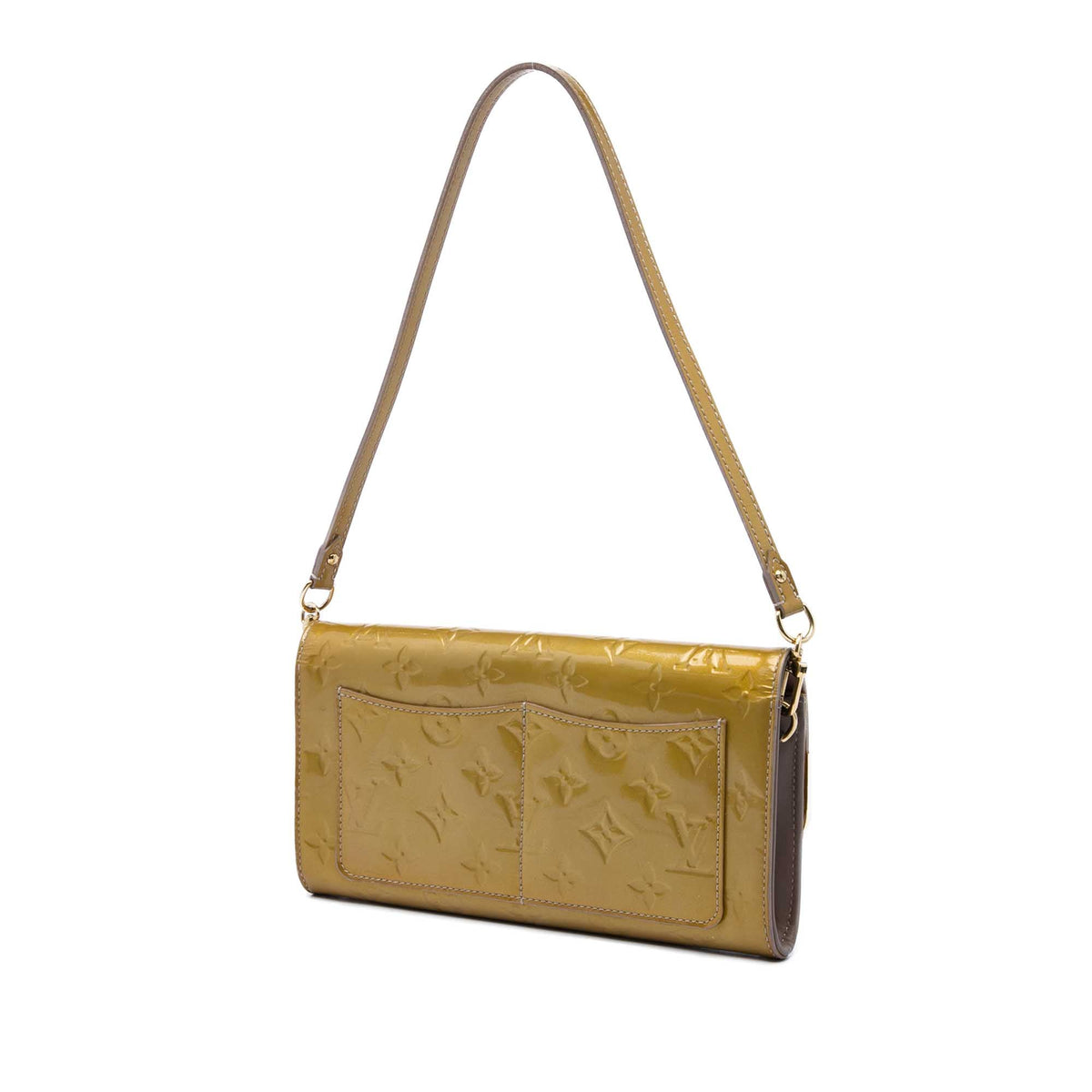 Louis Vuitton Monogram Vernis Rossmore MM — Gold
