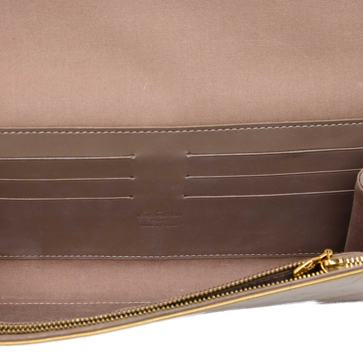 Louis Vuitton Monogram Vernis Rossmore MM — Gold
