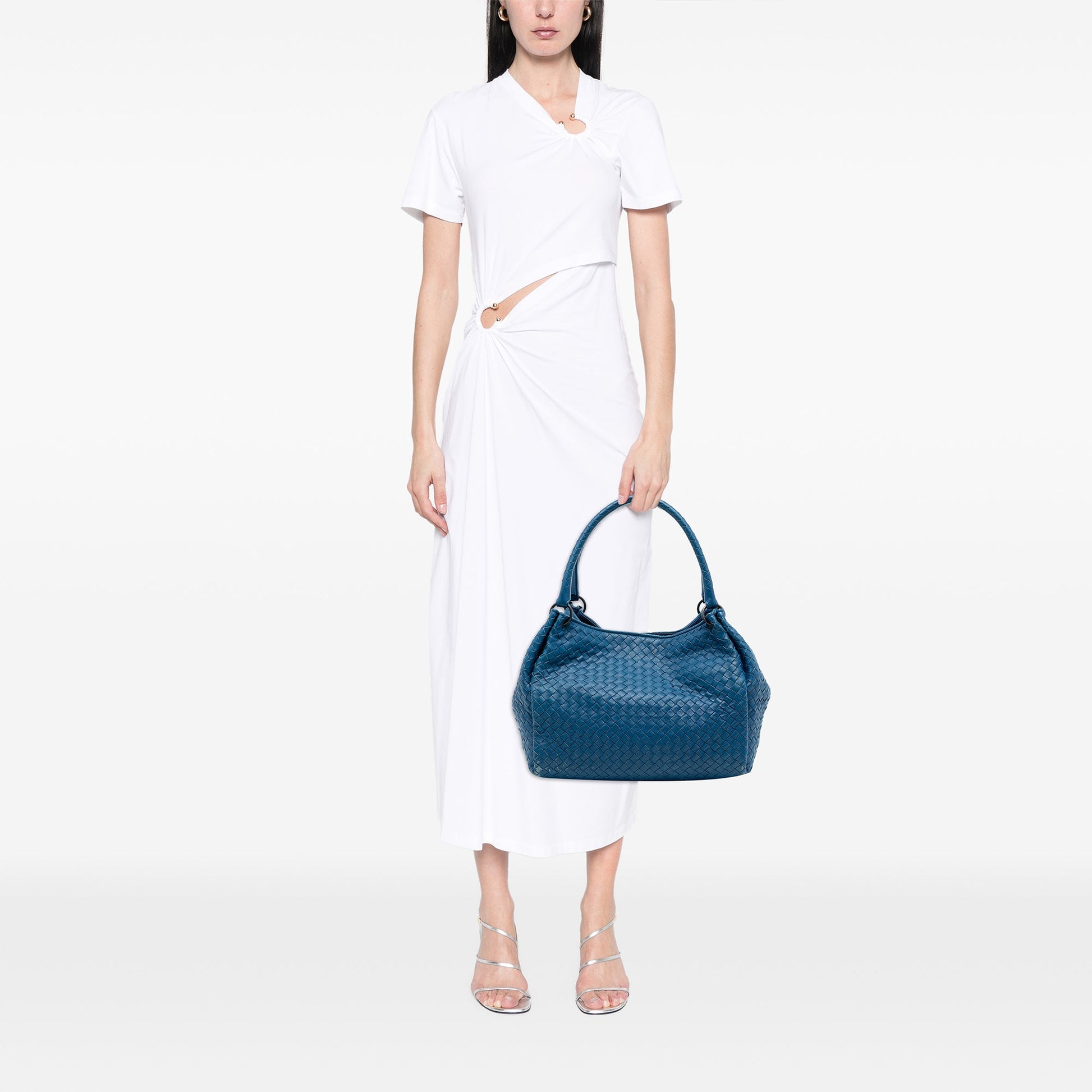 Bottega Veneta Nappa Intrecciato Parachute Tote