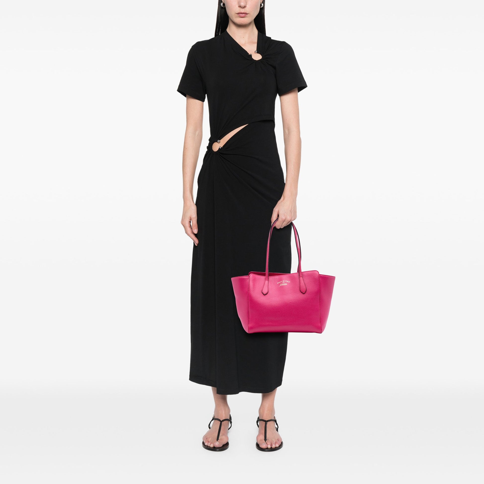 Gucci Medium Dollar Calfskin Swing Tote