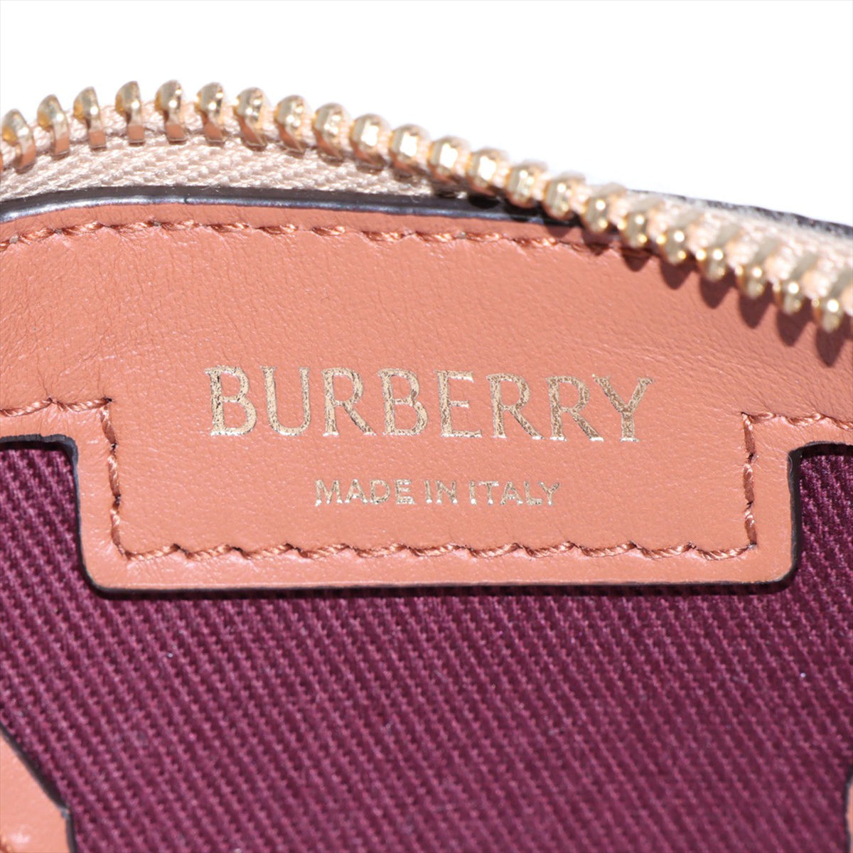 Burberry House Check Coated Canvas Boston Bag — Beige