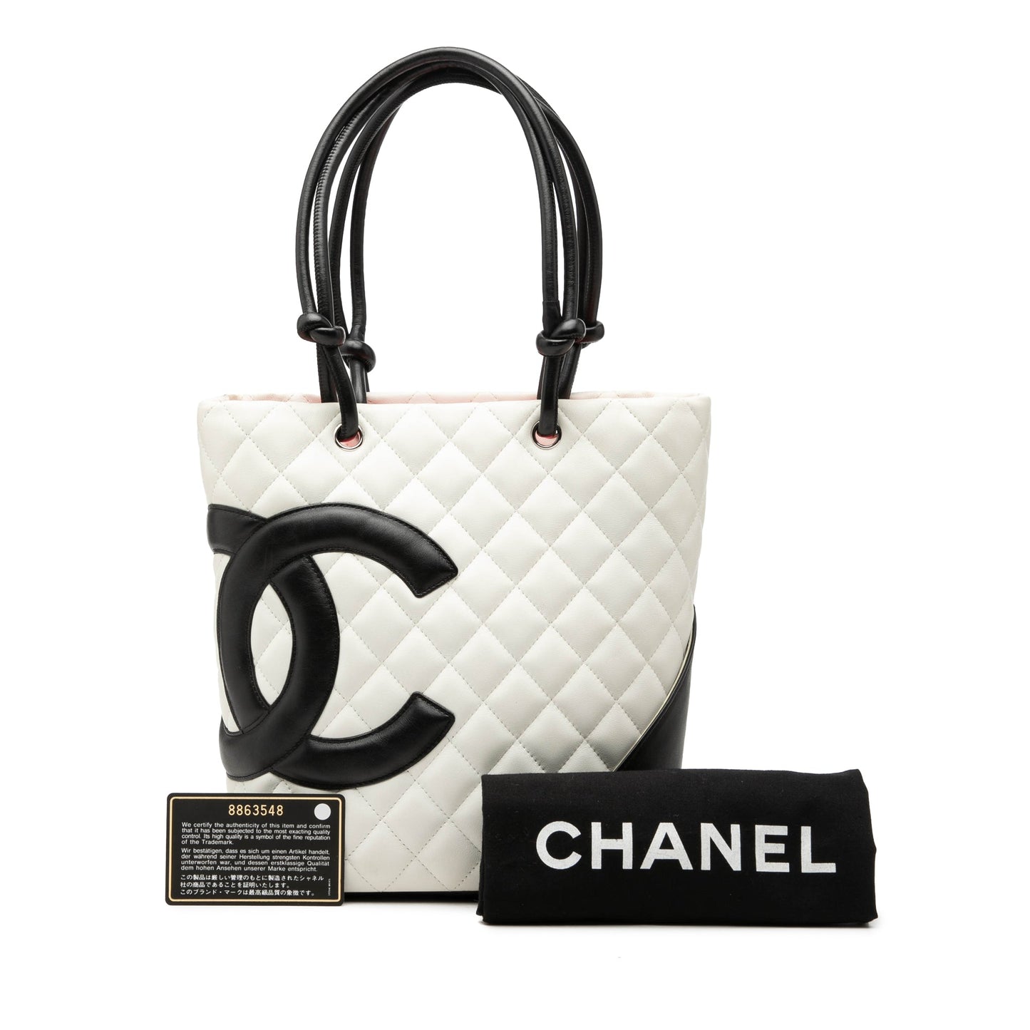 Chanel Medium Quilted Calfskin Cambon Ligne Tote