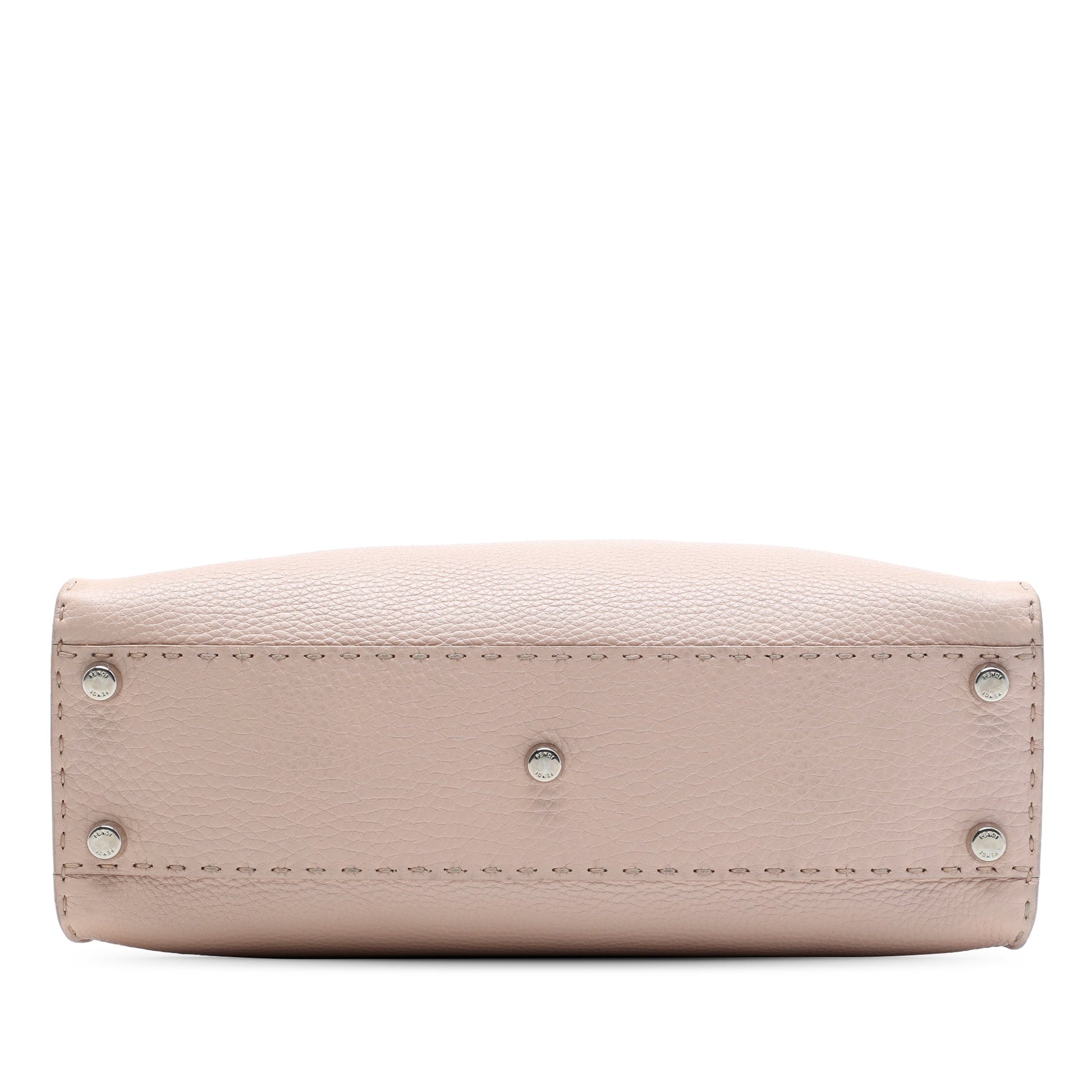 Fendi Medium Leather Selleria Peekaboo Iconic Satchel
