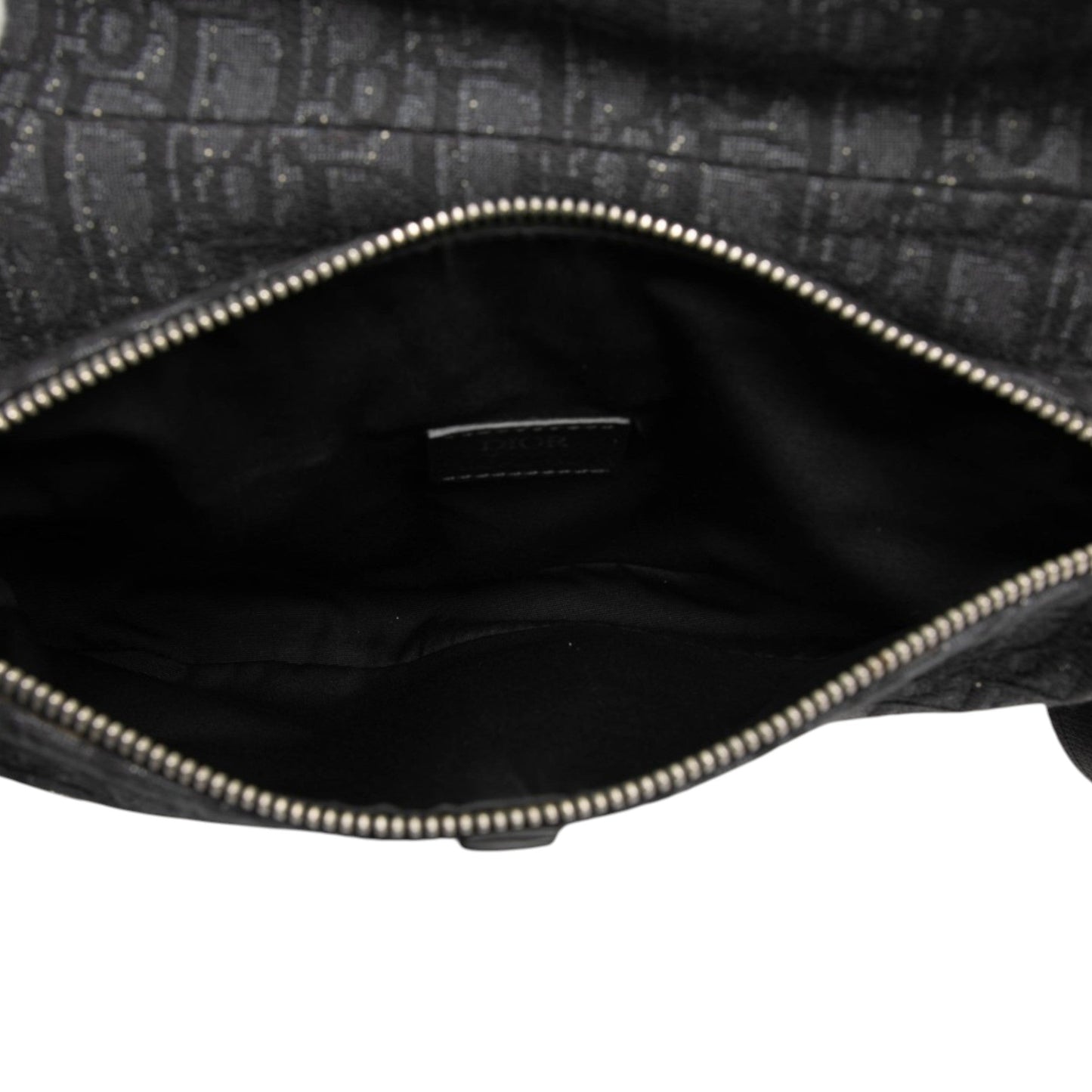Dior Oblique Canvas Saddle Crossbody