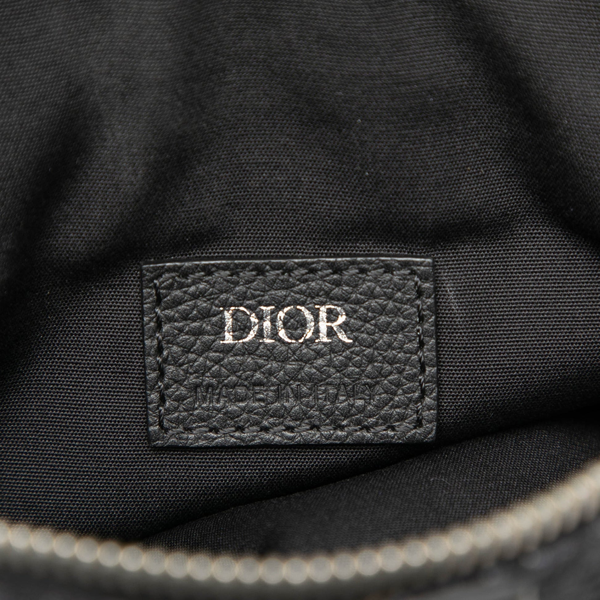 Dior Oblique Canvas Saddle Crossbody