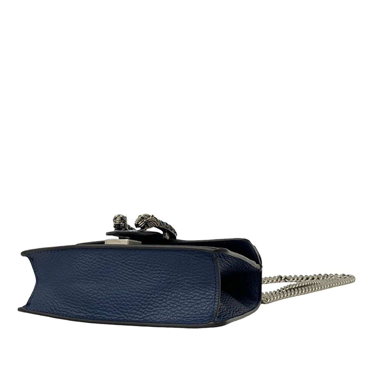 Gucci Small Leather Dionysus Crossbody — Blue