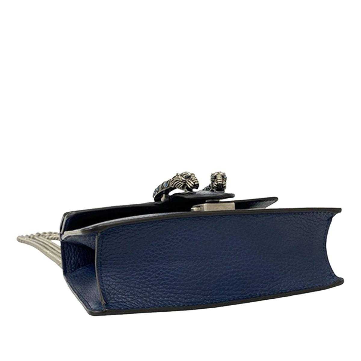 Gucci Small Leather Dionysus Crossbody — Blue