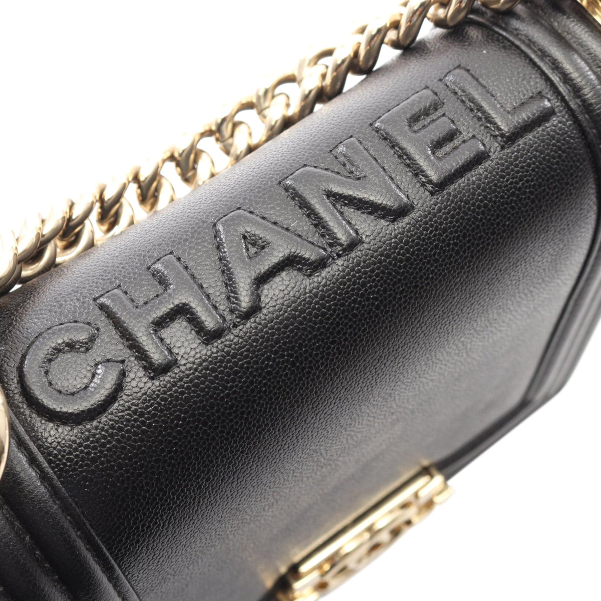 Chanel Mini Caviar Boy Flap