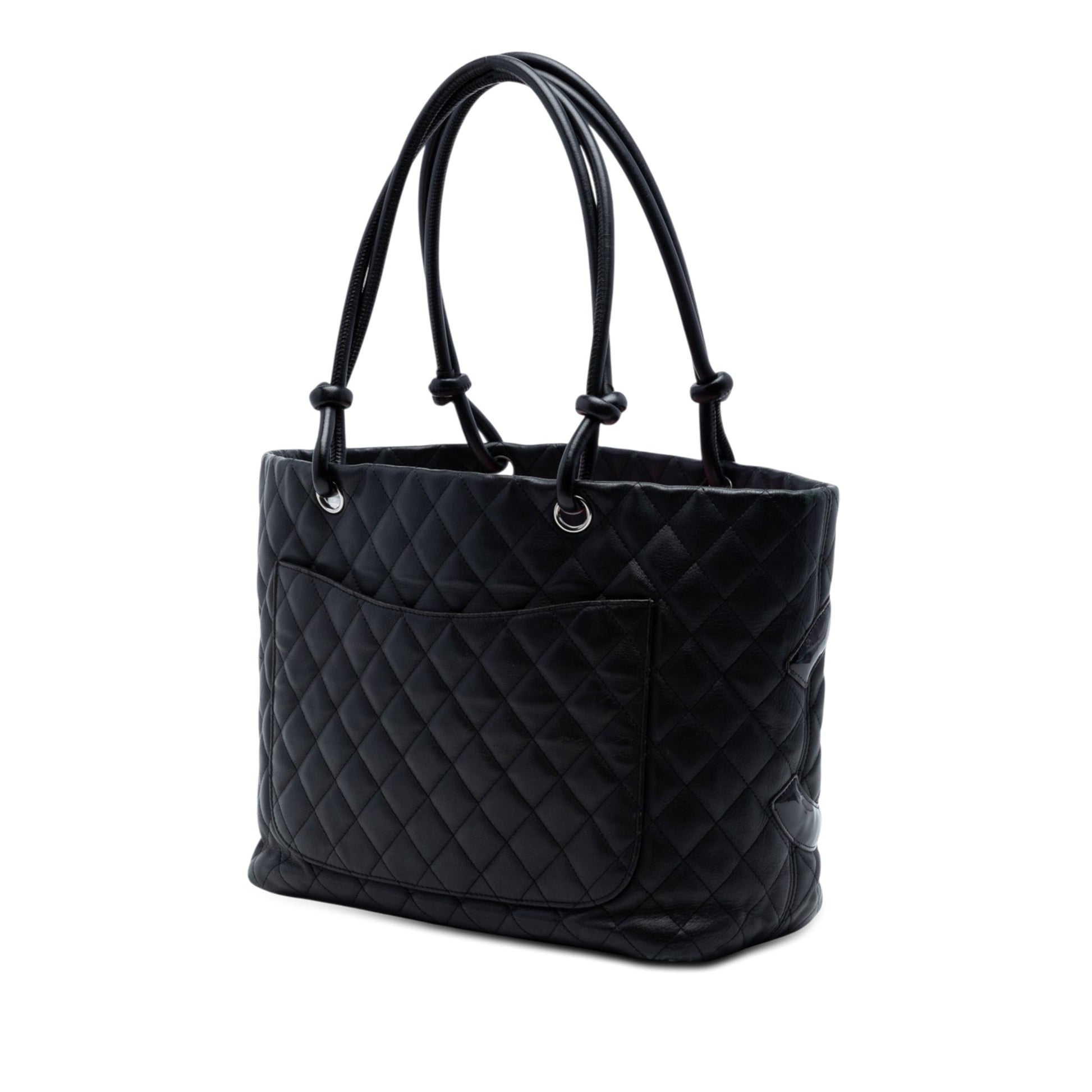 Chanel Large Lambskin Cambon Ligne Tote