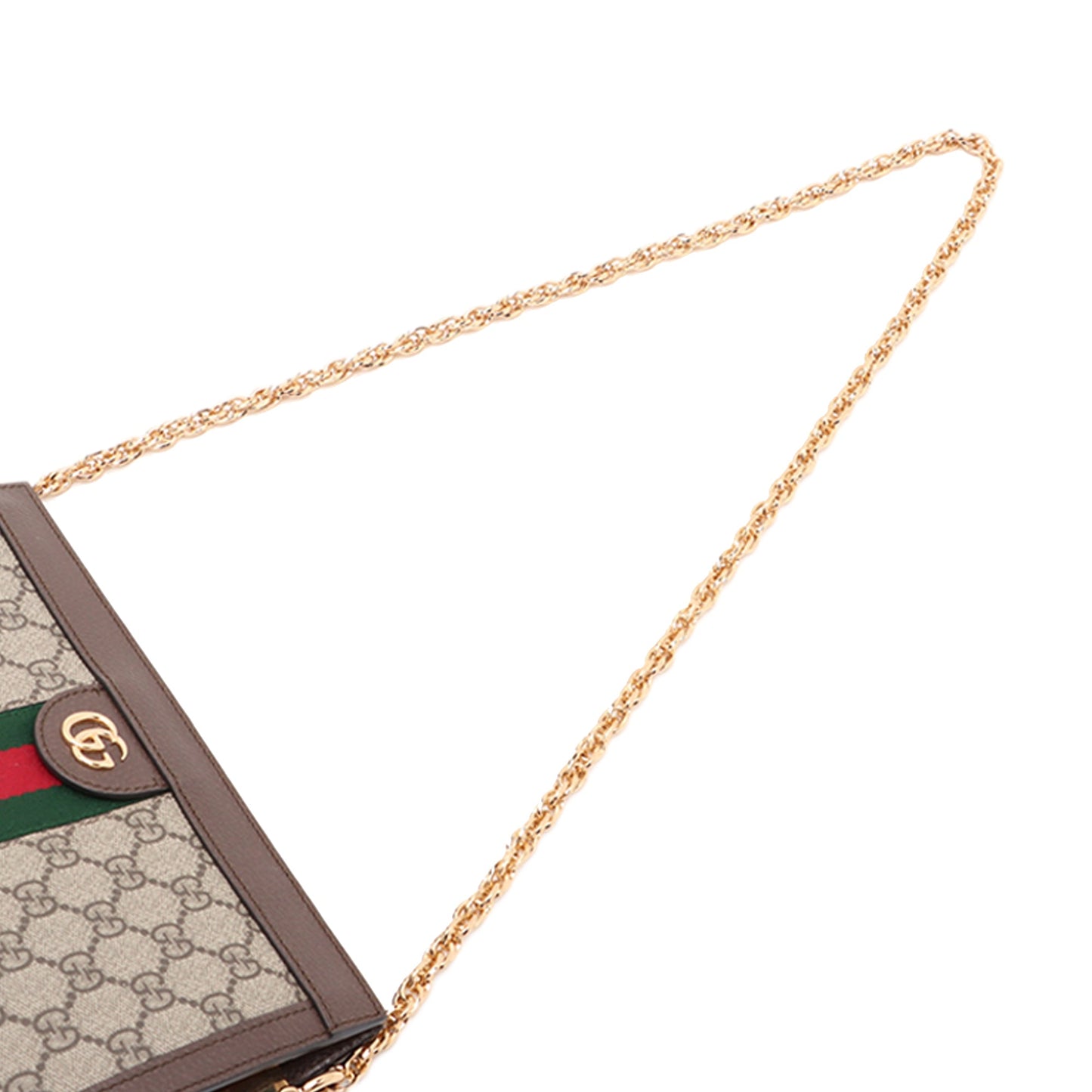 Gucci Small GG Supreme Web Ophidia Chain Crossbody
