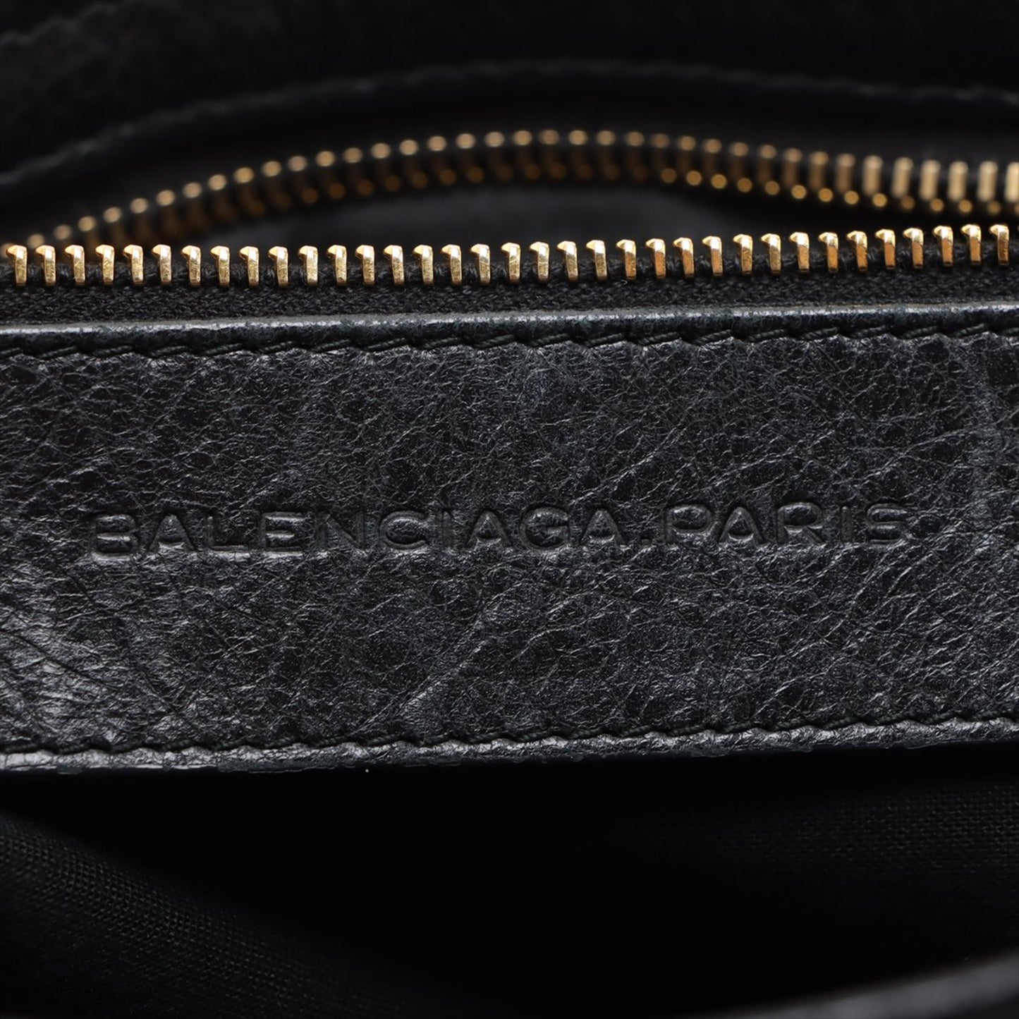 Balenciaga Lambskin Motocross Giant 21 Classic City Satchel