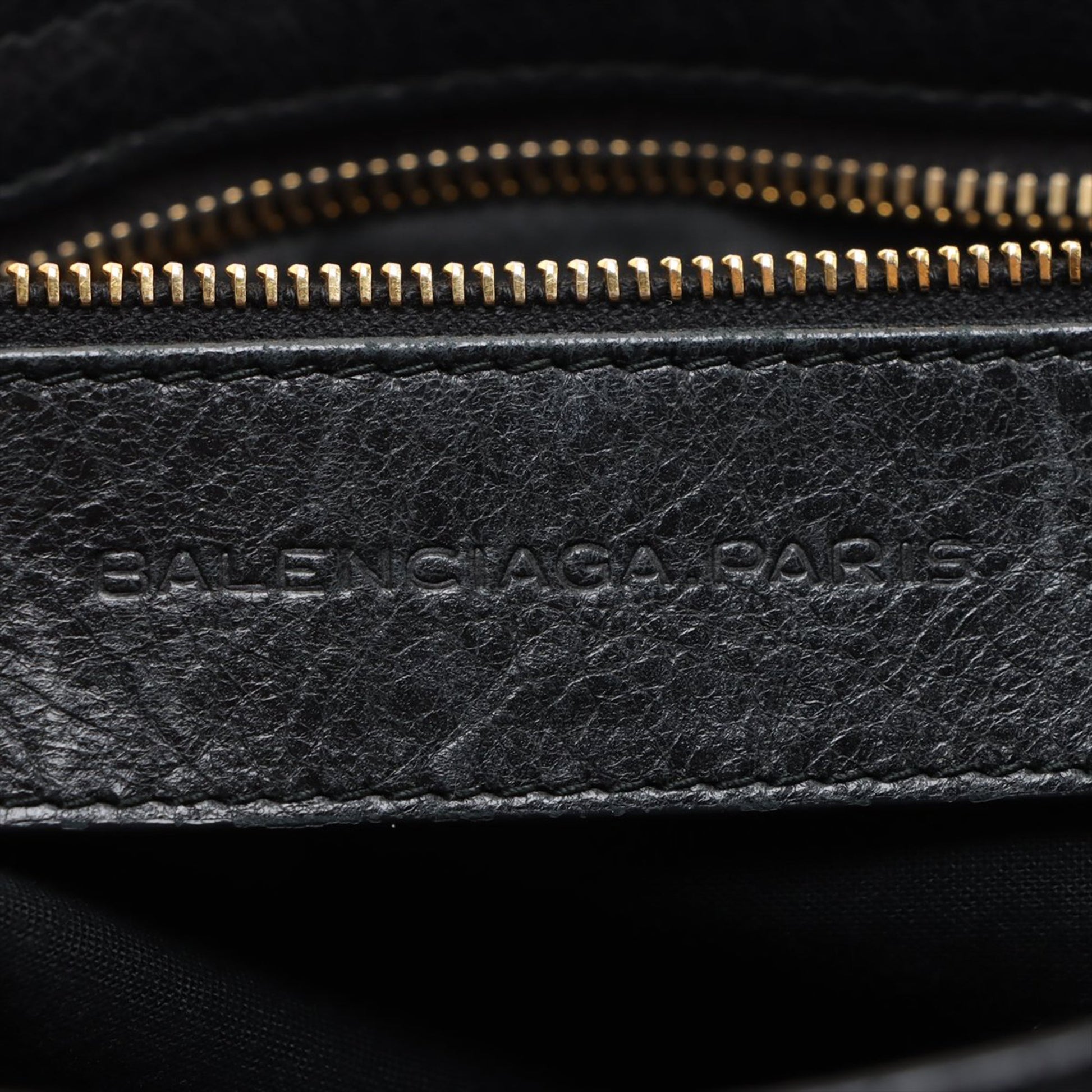Balenciaga Lambskin Motocross Giant 21 Classic City Satchel