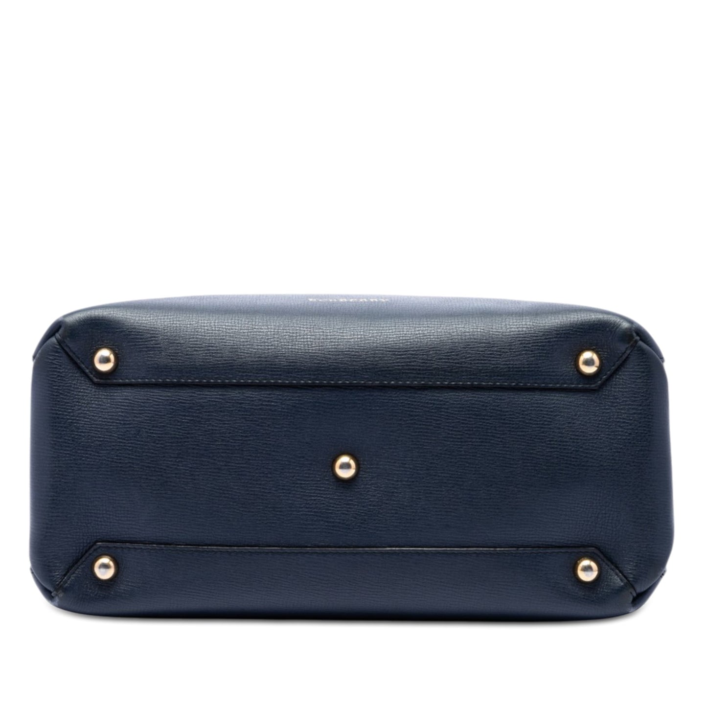 Burberry Medium Leather and House Check Banner Satchel