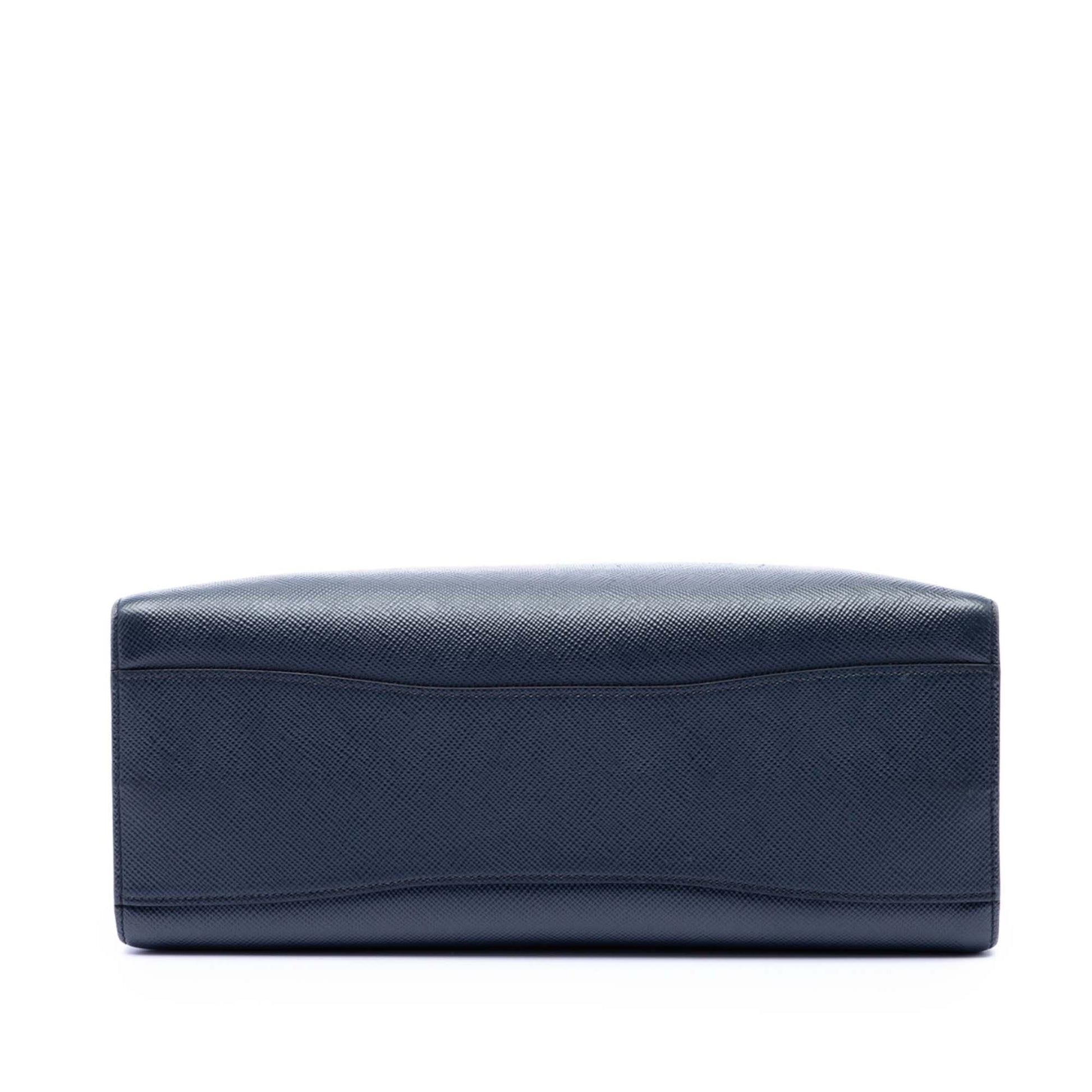 Prada Medium Saffiano Bibliotheque Satchel