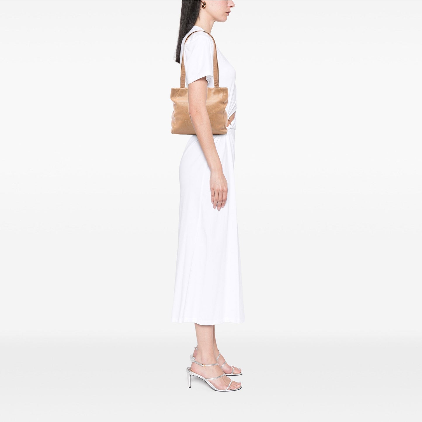 Chanel CC Lambskin Shoulder Bag