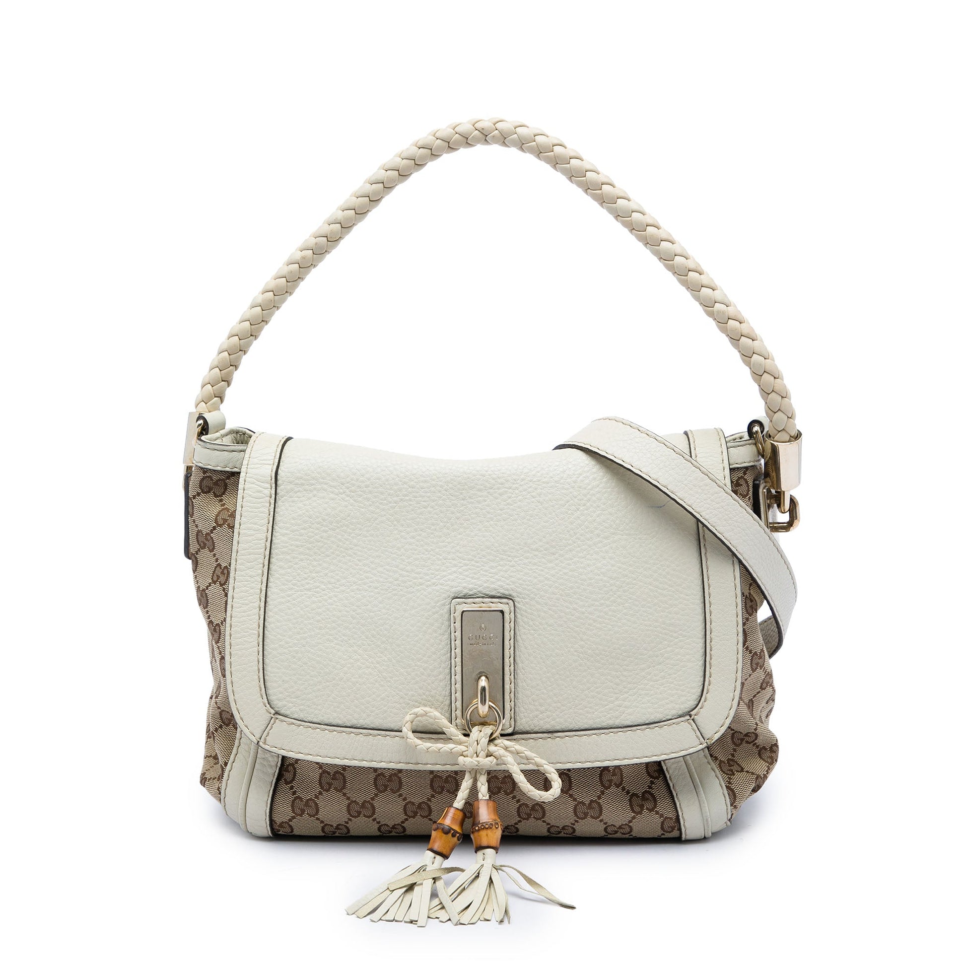 Gucci GG Canvas Bella Flap Satchel