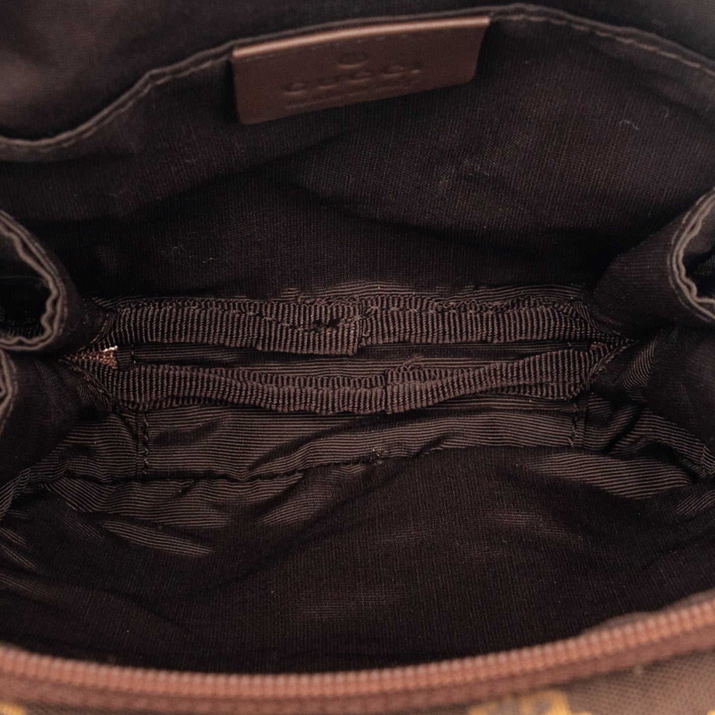 Mini GG Canvas Double Zip Crossbody