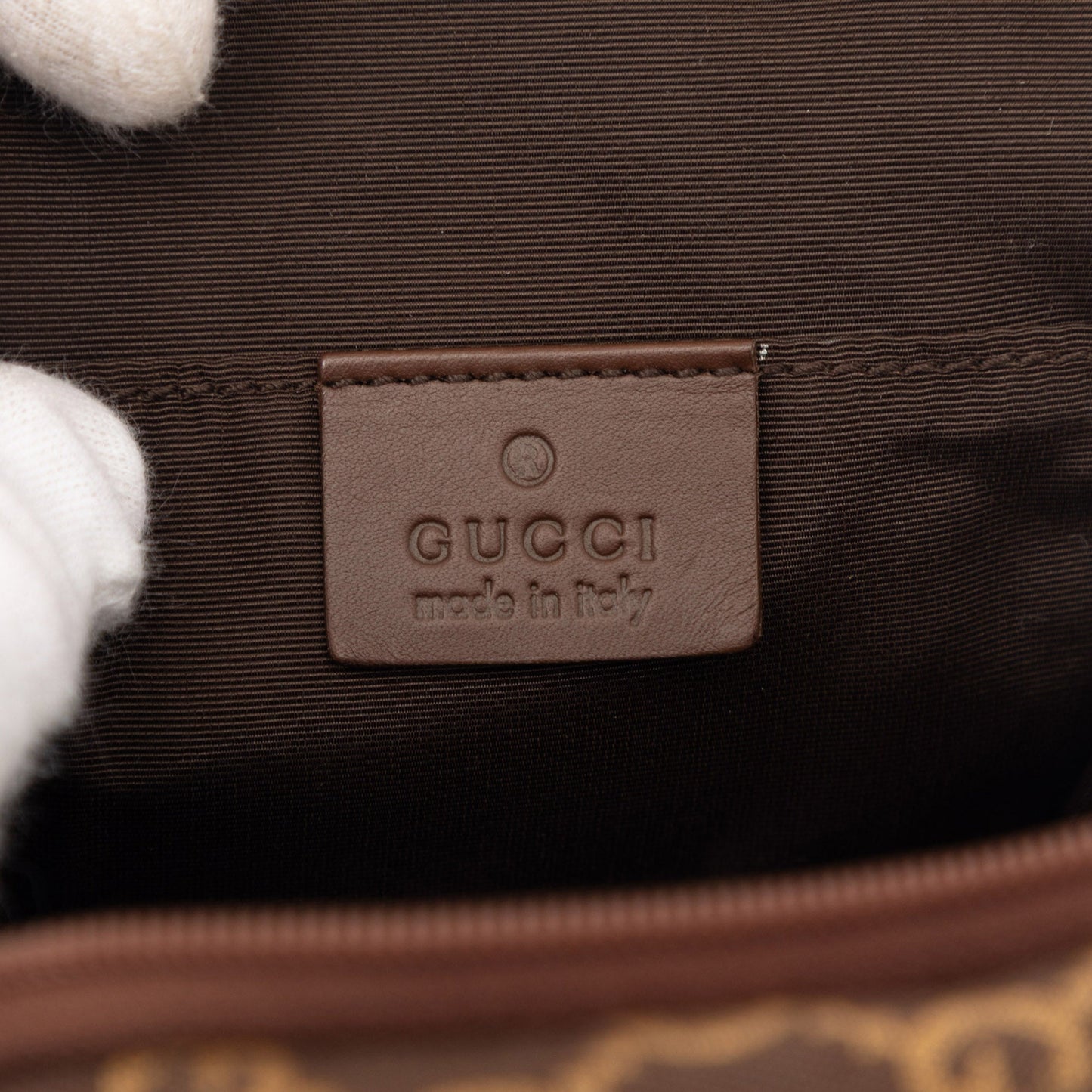 Mini GG Canvas Double Zip Crossbody