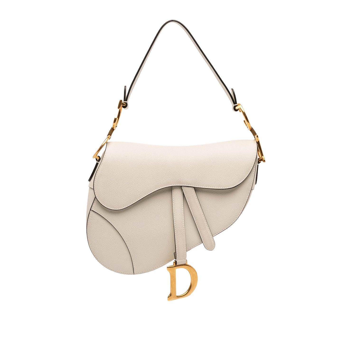 Dior Grained Calfskin Saddle Bag