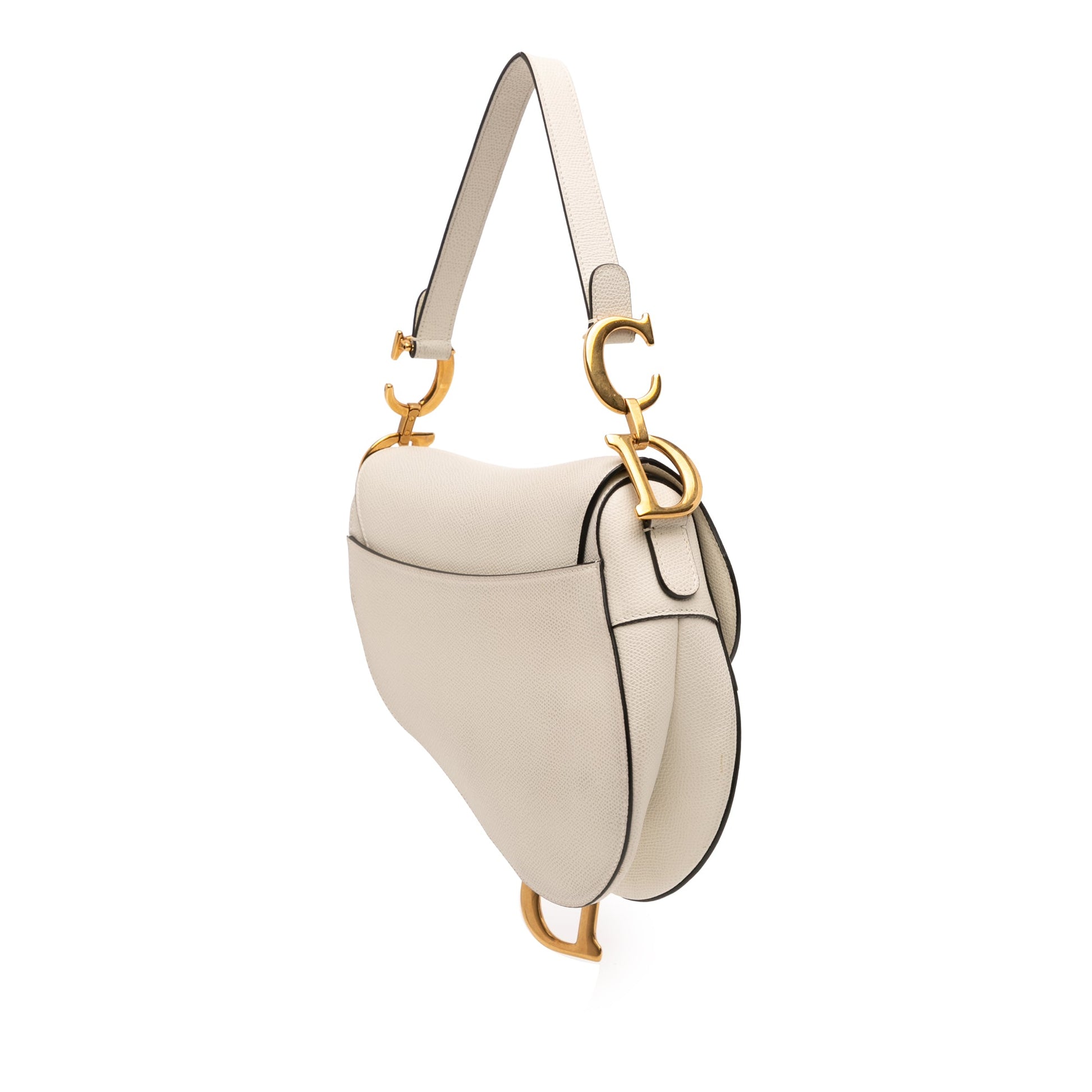 Dior Grained Calfskin Saddle Bag