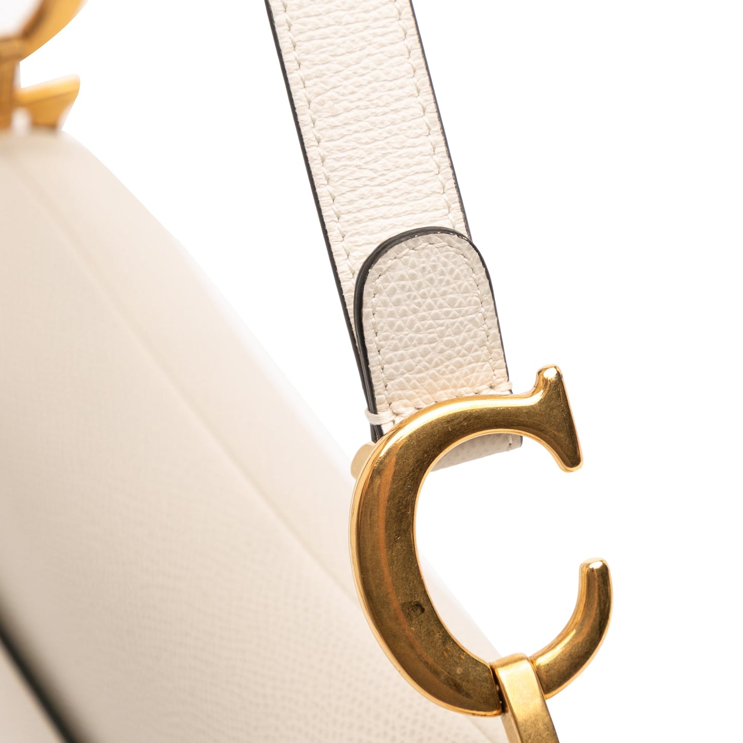 Dior Grained Calfskin Saddle Bag