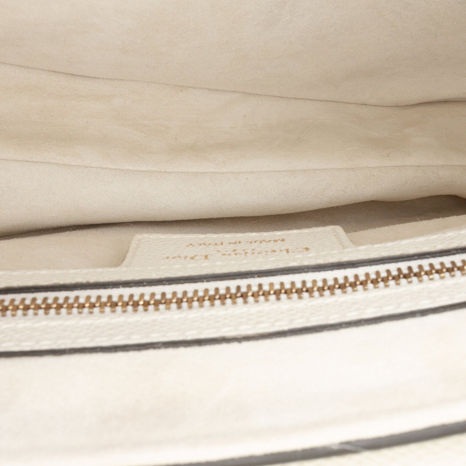Dior Grained Calfskin Saddle Bag