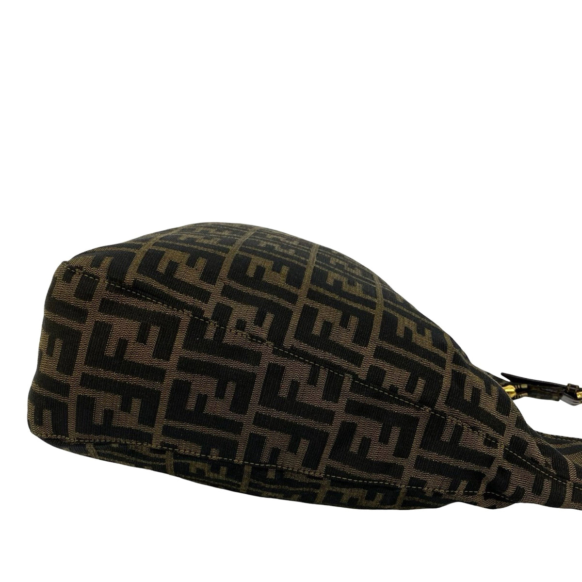 Fendi Zucca Canvas Shoulder Bag