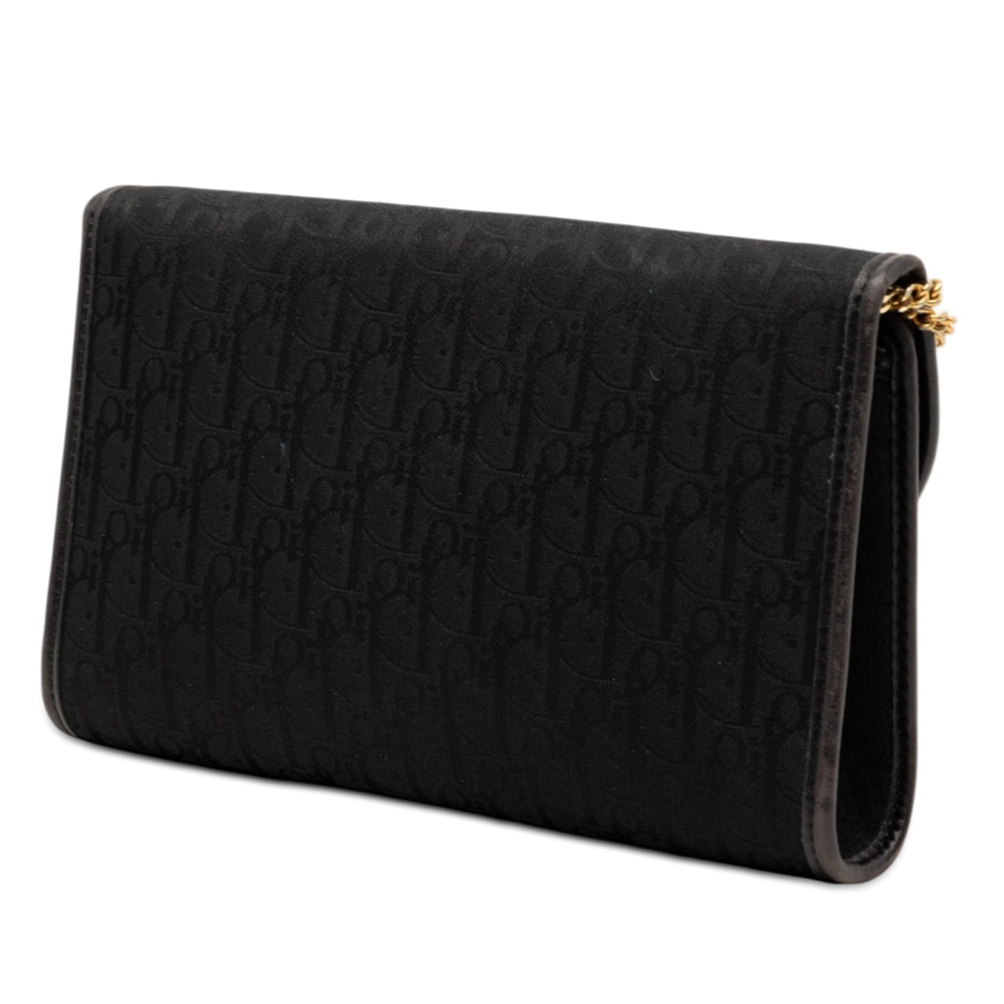 Dior Diorissimo Trotter Canvas Chain Shoulder Bag
