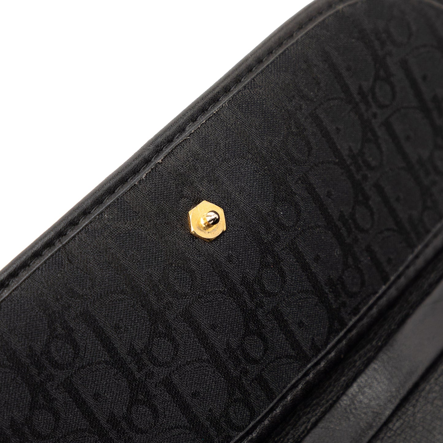 Dior Diorissimo Trotter Canvas Chain Shoulder Bag