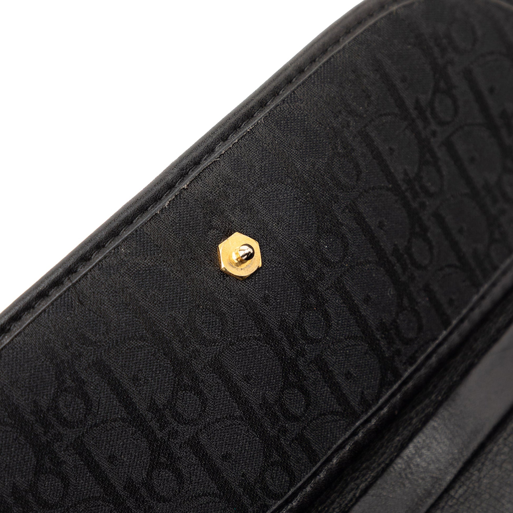 Dior Diorissimo Trotter Canvas Chain Shoulder Bag