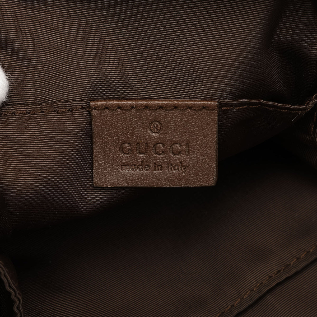 Gucci GG Canvas Double Zip Accessory Pouch