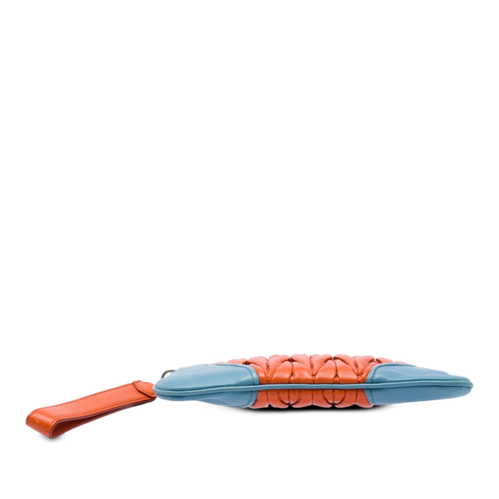 Miu Miu Bicolor Matelasse Nappa Clutch